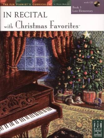 In Recital Christmas Favorites - Book 3 Piano Instrumental Album