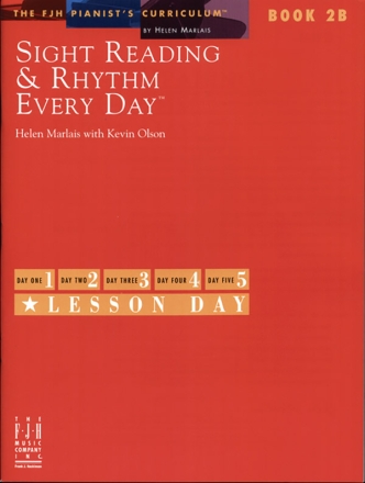 Sight Reading And Rhythm Every Day - Book 2B Piano Instrumental Tutor