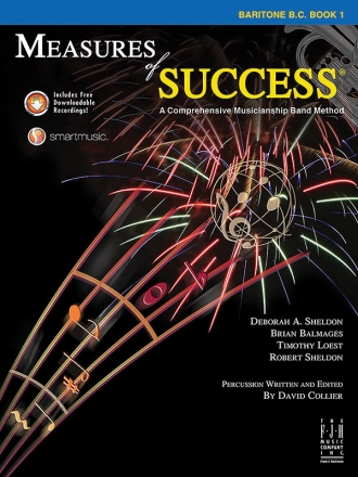 Measures Of Success Book 1 Baritone Horn Horn Bass Clef Book/2Cd