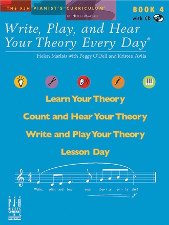 Helen Marlais: Write, Play And Hear Your Theory Every Day - Book 4  Theory