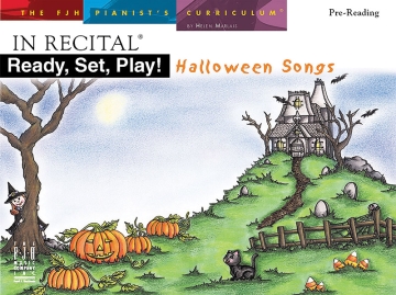 Marlais Helen In Recital Ready Set Play Halloween Songs Piano Book