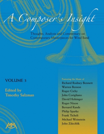 A Composer's Insight, Volume 3  Buch