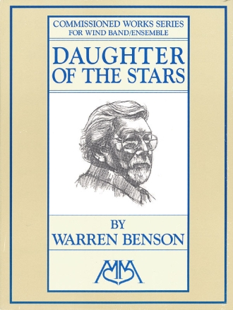 Warren Benson Daughter of the Stars Concert Band Partitur + Stimmen