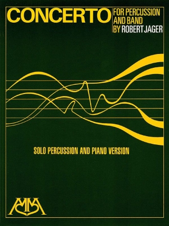 Robert Jager, Concerto Percussion and Piano Buch