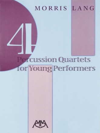 4 Percussion Quartets for Young Performers Percussion Quartet Partitur + Stimmen