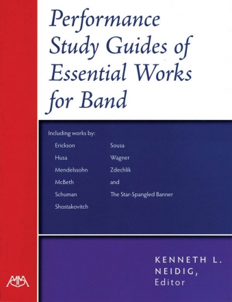 Perf.Study Guides Of Essential Works For Band  Buch