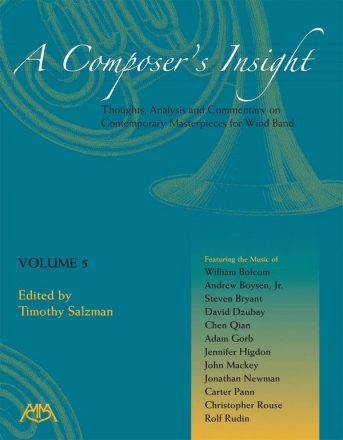 A Composer's Insight: Volume 5  Buch