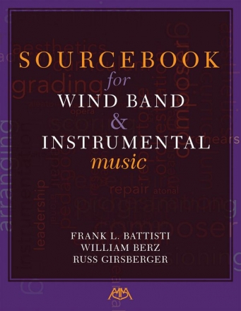 Sourcebook for Wind Band and Instrumental Music Concert Band Buch