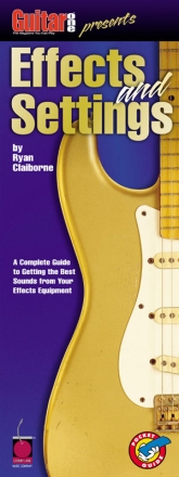 Ryan Claiborne Guitar One Present Effects and Settings Gitarre Buch