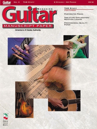 Guitar(TM) Magazine Manuscript Paper  Buch