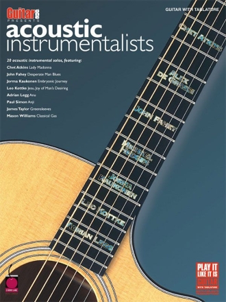 Guitar One Presents Acoustic Instrumentalists Gitarre Buch