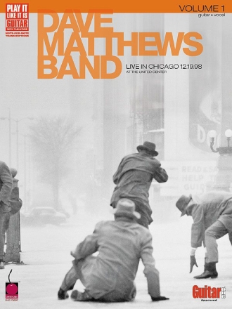 DAVE MATTHEWS BAND LIVE IN CHICAGO VOL.1: SONGBOOK GUITAR/VOCAL