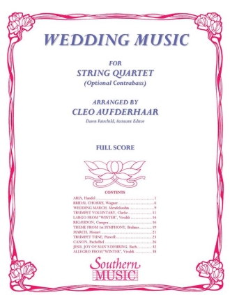 Wedding Music String Quintet Partitur