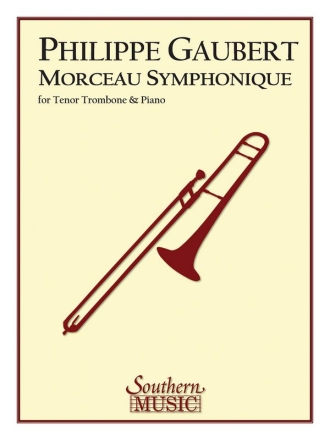 Philippe Gaubert Morceau Symphonique Posaune und Klavier Buch