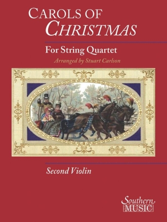 Carols Of Christmas For String Quartet Violin 2 Streichquartett Stimme