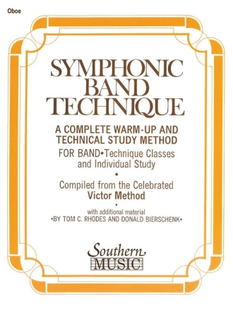 John Victor Symphonic Band Technique (Sbt) Oboe Stimme