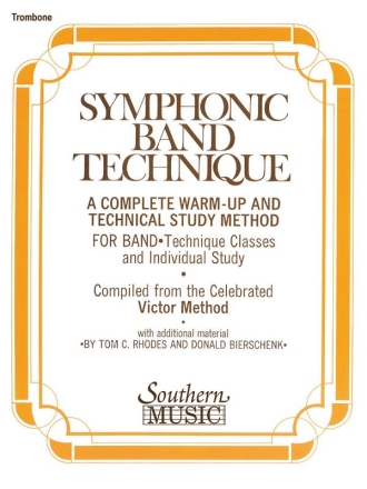 John Victor Symphonic Band Technique (Sbt) Posaune Stimme