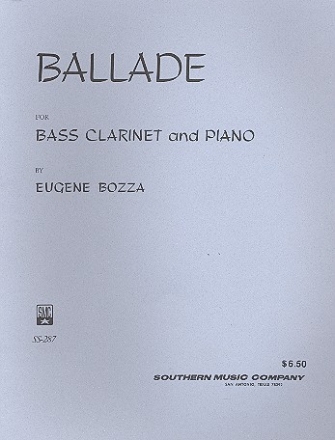 Ballade for bass clarinet and piano