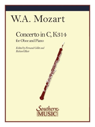 Wolfgang Amadeus Mozart Concerto In C, K314 Oboe Buch