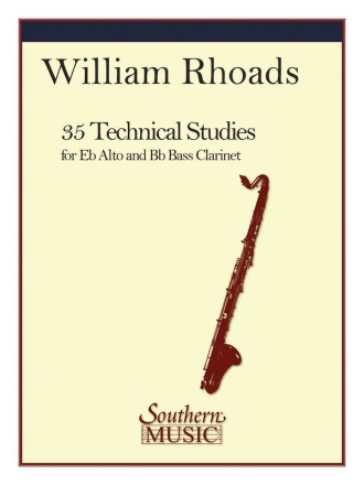 William E. Rhoads 35 (Thirty-Five) Technical Studies Alto Clarinet Buch