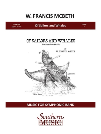 W. Francis McBeth Of Sailors And Whales Concert Band Partitur