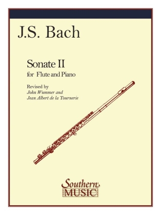 Johann Sebastian Bach Sonata No 2 (Ii) In E-Flat Flte und Klavier Buch