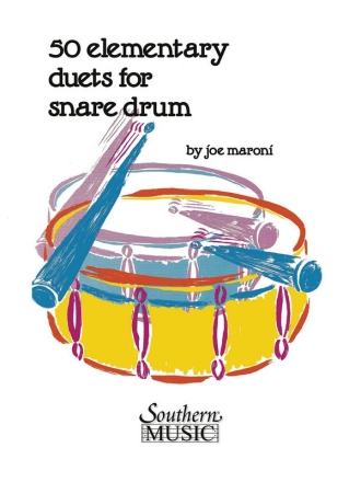 Joe Maroni Fifty Elementary Duets For Snare Drum 2 Snare Drums Buch