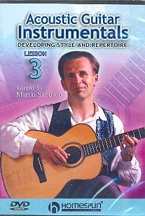 Acoustic guitar instrumentals vol.3 DVD-Video Developing style and repertoire