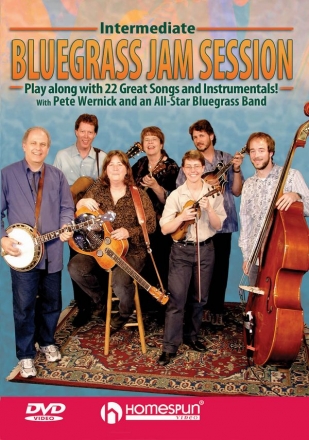 Pete Wernick, Intermediate Bluegrass Jamming Alle Instrumente DVD