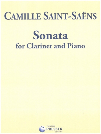 Sonata op.167 for clarinet and piano Klavierauszug mit Solostimme