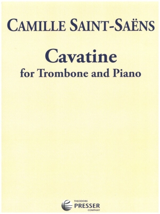 Cavatine op.144 for trombone and piano