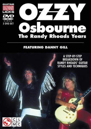 Ozzy Osbourne - The Randy Rhoads Years for guitar 2 DVD's