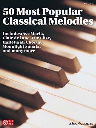 50 Most Popular Classical Melodies Easy Piano Buch