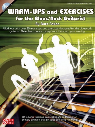 Warm-Up exercises for the Blues/Rock Guitarist Gitarre Buch + CD