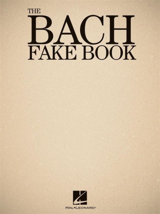 The Bach Fake Book for piano