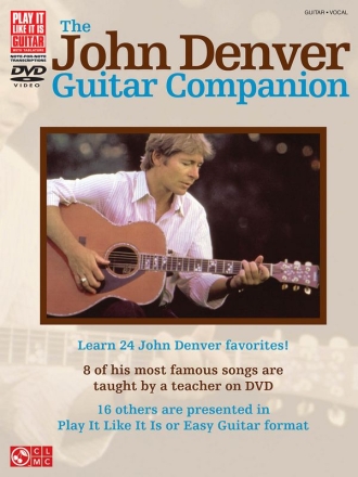 The John Denver Guitar Companion Guitar [TAB] Buch + DVD