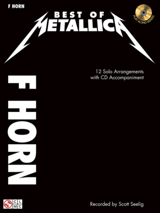 Best Of Metallica (+CD) for horn in F