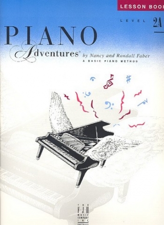 Piano Adventures level 2a lesson book for piano