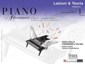 HL00244181 Piano Adventures Livello 1 - Lezioni & Teoria preparatorio per pianoforte (it)