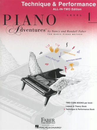 Piano Adventures All-In-Two Level 1 Techique & Performance for piano