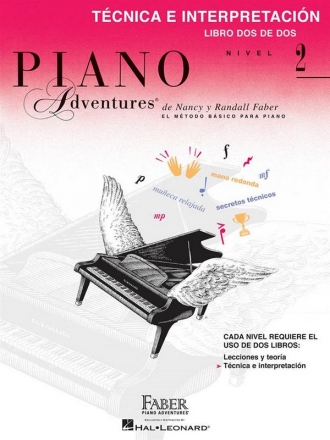 Piano Adventures: Tcnica e Interpretacin Nivel 2 para piano Text spanisch