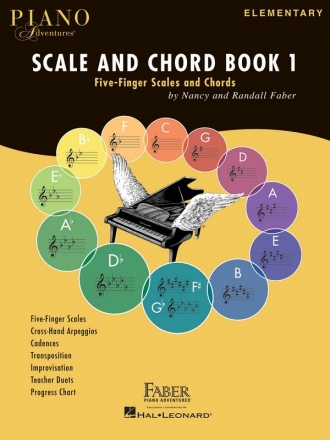 Piano Adventures Scale and Chord vol.1 for piano