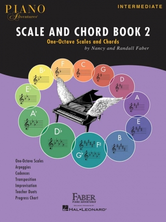 Piano Adventures Scale and Chord vol.2 for piano