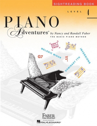 Piano Adventures: Level 4 - Sightreading Book for piano