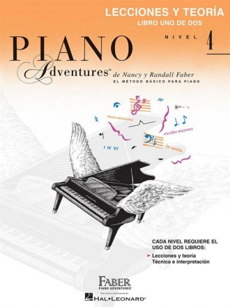 Piano Adventures: Lecciones y Teora Nivel 4 Klavier Buch