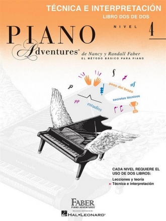 Piano Adventures: Tcnica e Interpretacin Nivel 4 for piano Text spanisch