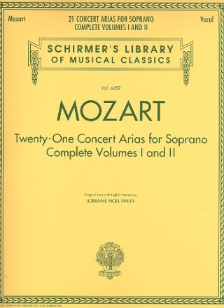 21 Concert Arias vol.1 and 2 for soprano and piano (it/en)