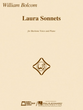 William Bolcom Laura Sonnets Baritone Voice and Piano Buch