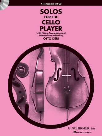 Solos For The Cello Player Cello und Klavier CD