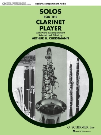 Solos For The Clarinet Player Klarinette und Klavier Buch + Online-Audio